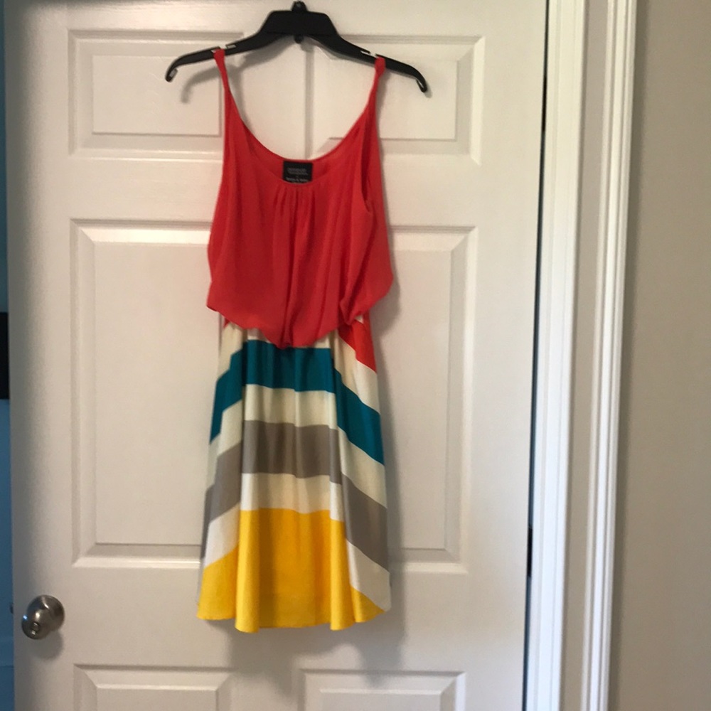 Flouncy colorful dress! Never worn!